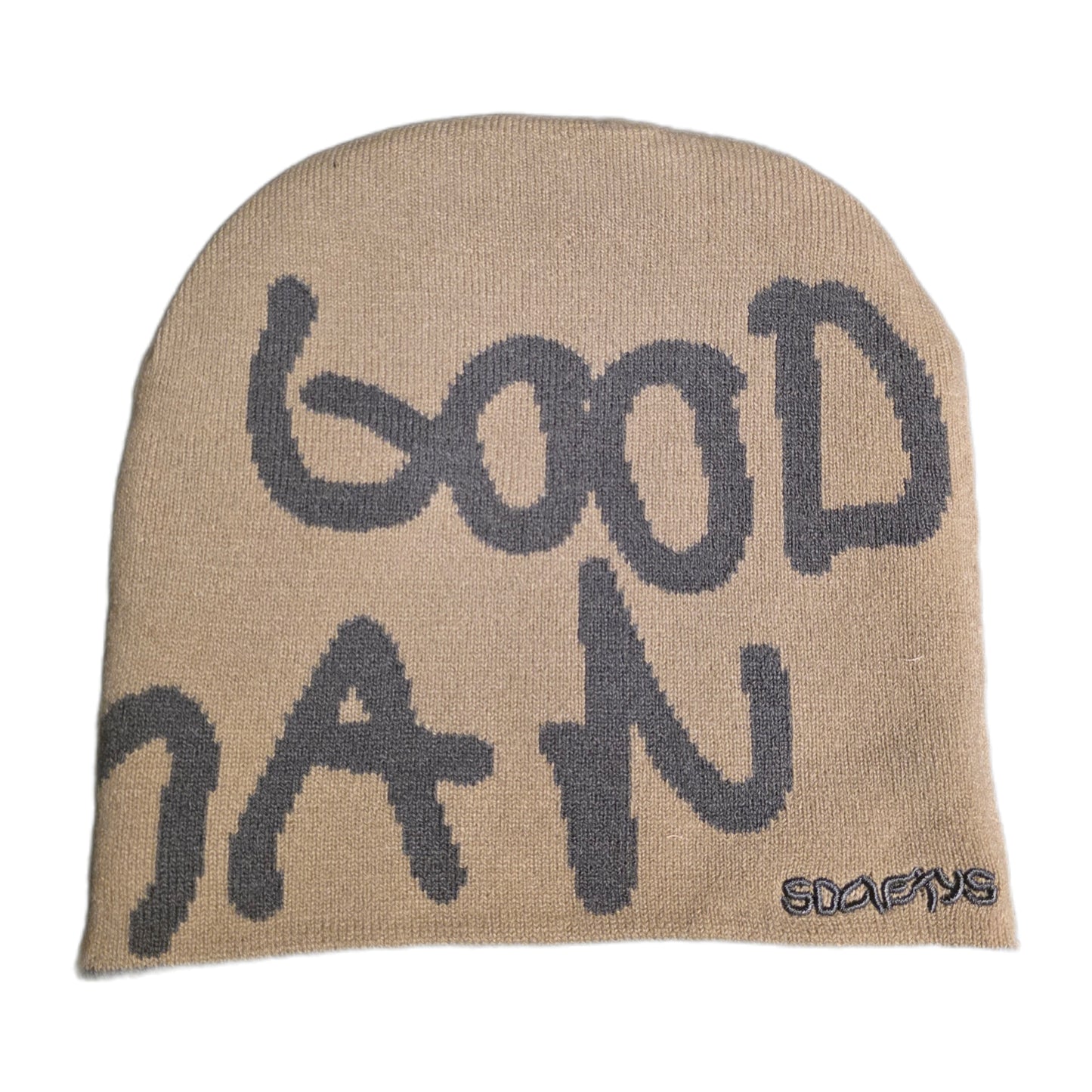"BE A GOOD HUMAN" REVERSIBLE BEANIE